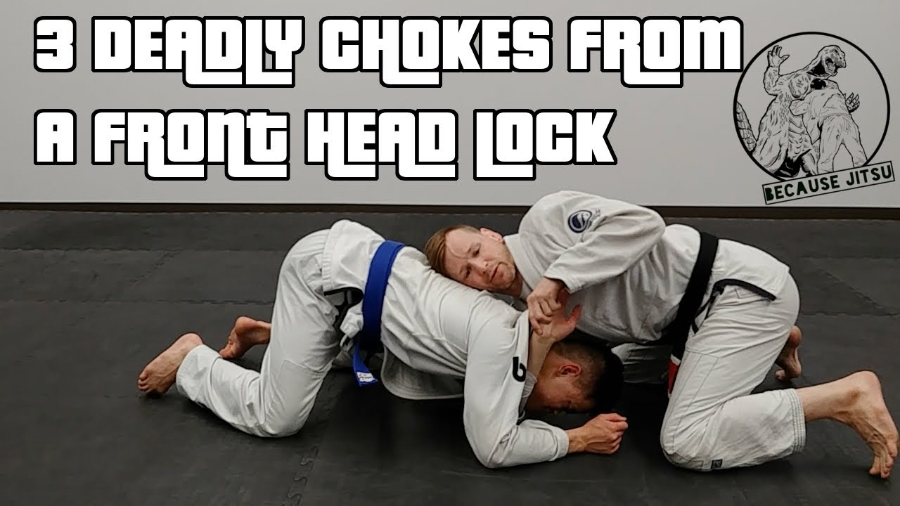 3 Chokes From The Front Headlock Position - Drew Weatherhead Brazilian Jiu-Jitsu