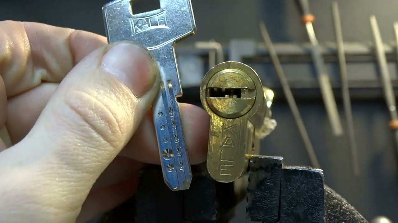 Impression Lockpick for Standard KALE lock (double row Kale)