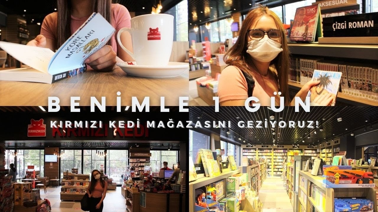 Kırmızı Kedi'de Bir G&uuml;n! #vlog