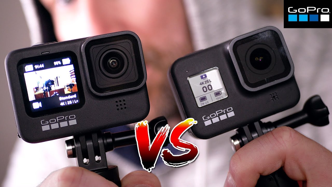 GoPro Hero 9 vs GoPro Hero 8 - Vlogging, Running, Walking, and Driving Tests!