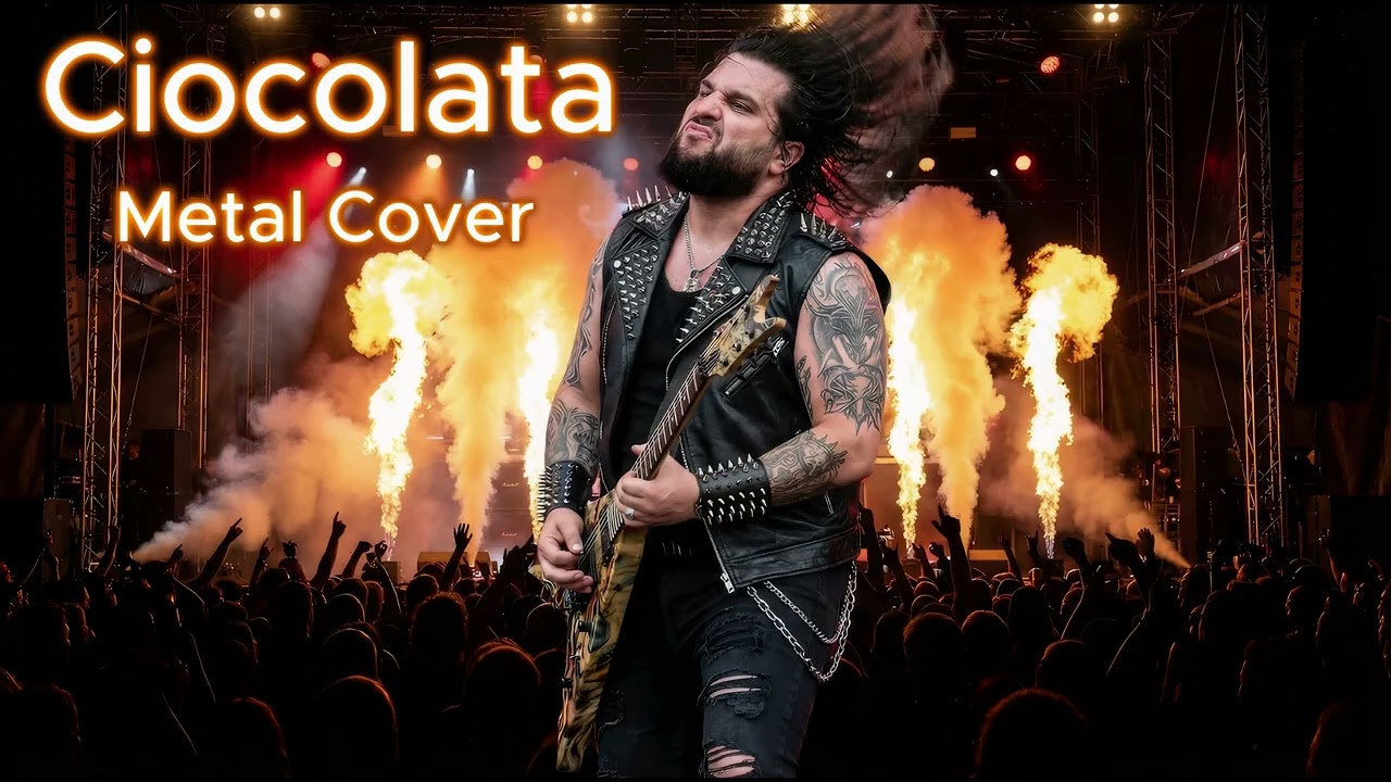 Ciocolata (Metal Cover) 🤘 Heavy Metal & Hard Rock Version | Tzanca Uraganu Tribute