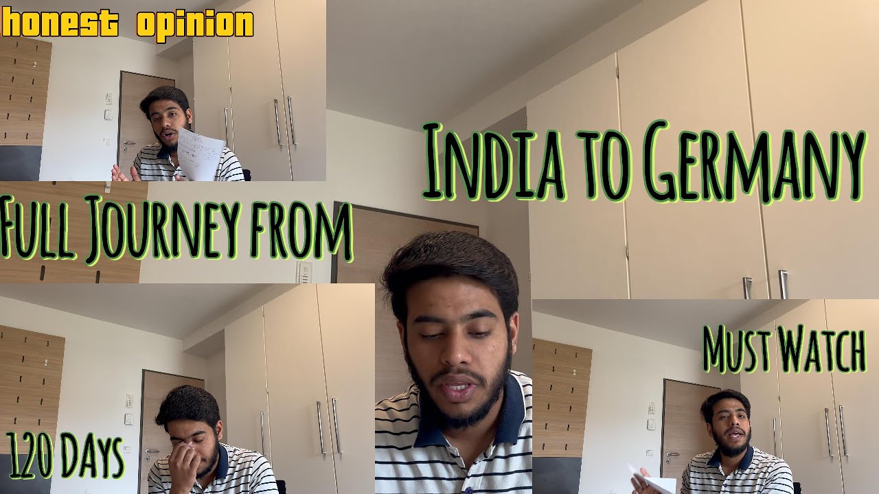 Whole Journey from India to Germany || College Shortlisting || APS || IELTS || All Info you Need 🚀