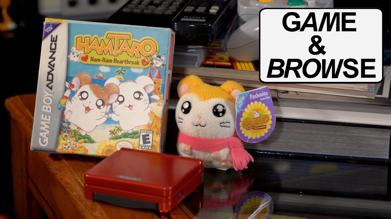 The Cutest GBA Game Ever? Hamtaro: Ham-Ham Heartbreak | Game & Browse Recap
