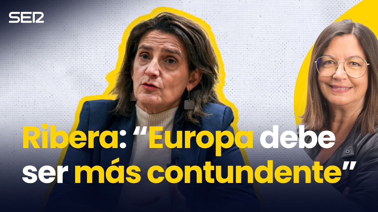 TERESA RIBERA, sobre la GUERRA en IRÁN: 