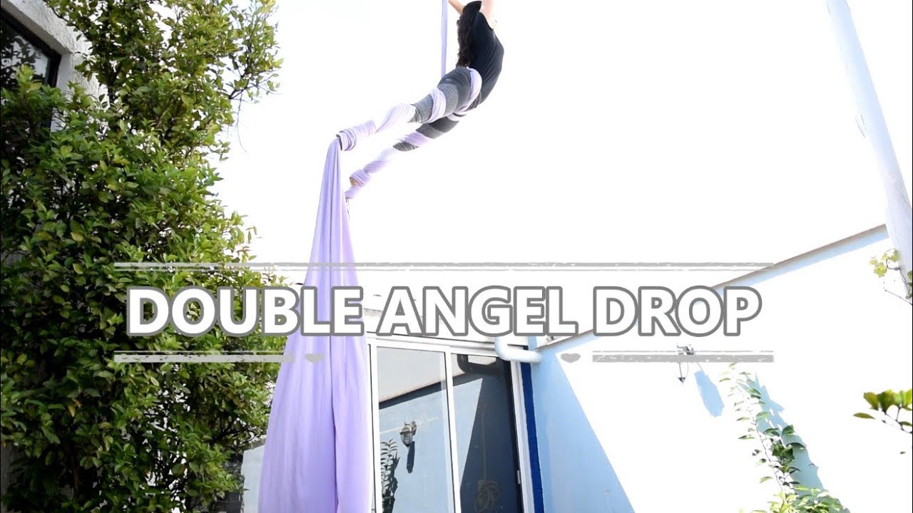 Double Angel Drop | Caida Vuelta al Mundo Doble (Aerial Silks | Danza Aérea)