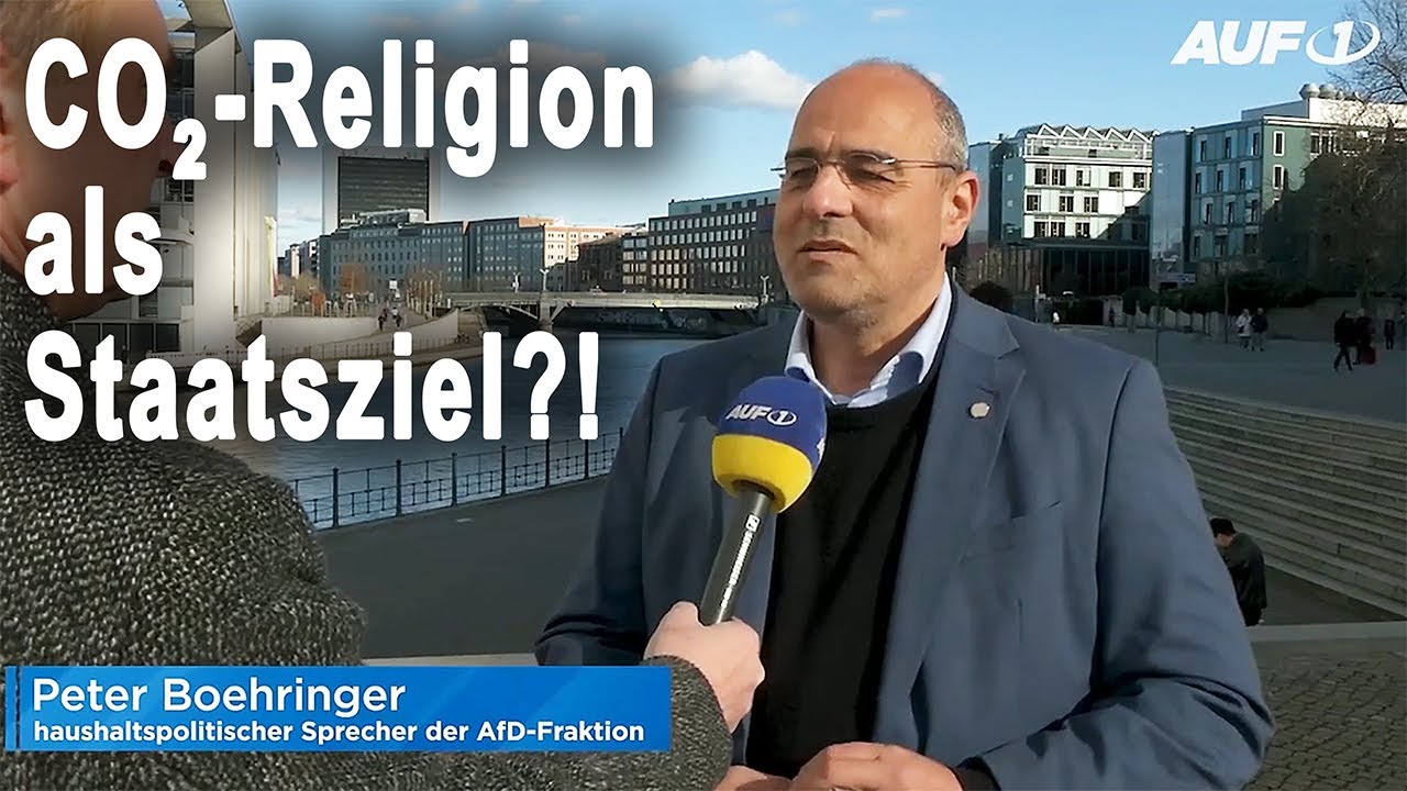 Klimakampf und Kriegskosten halten Einzug ins Grundgesetz | Boehringer bei AUF1