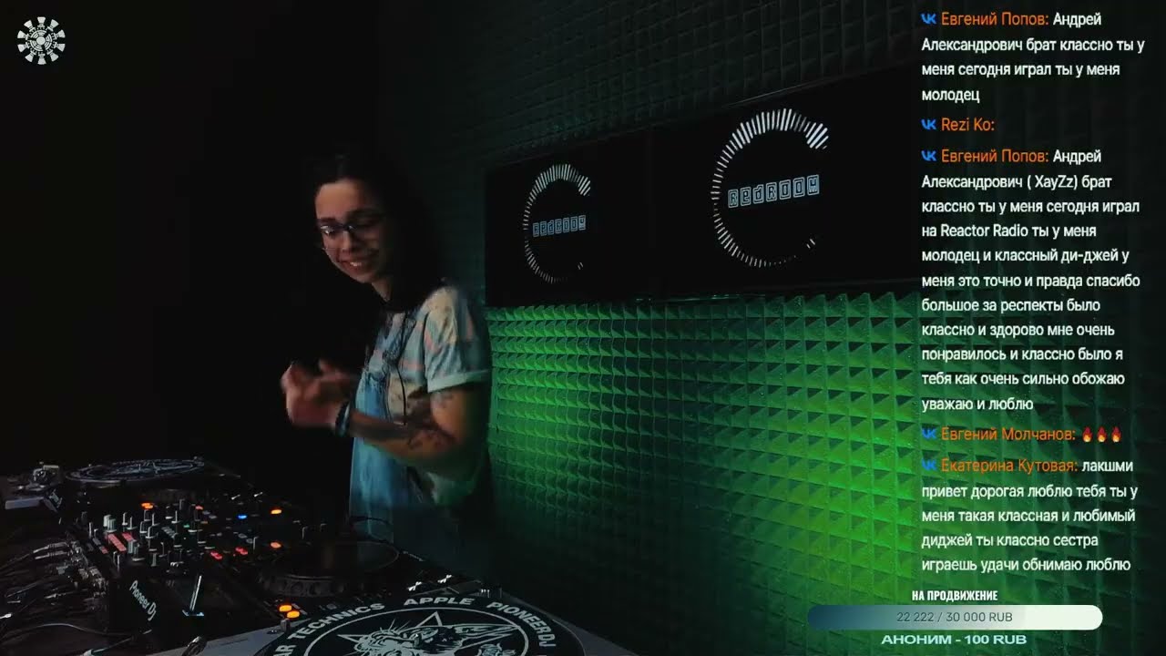 Redr00m &bull; Acid Adventure of Electronics by: Laksmi at Reactor Radio Live 21.08.2025