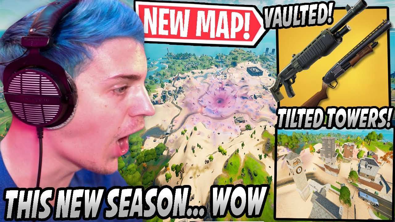 Ninja & Streamers LOVE The New Season 5 Map! NEW NPC'S, GOLD & Bounties! Ninja MAD Pumps VAULTED!