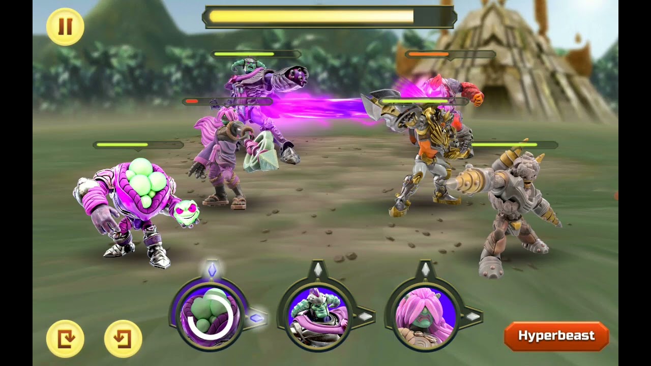 gormiti game Παίρνω τον Electryon  και κάνω εκπαιδεύσεις στα στοιχεία χάος, φως, μεκα
