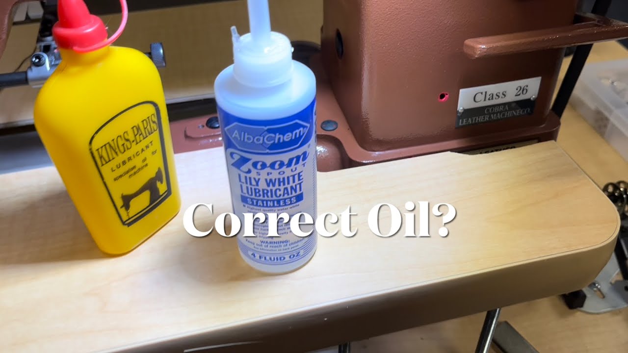 Cobra 26 Sewing Machine Maintenance - The Leather Machine Company Cobra 26 