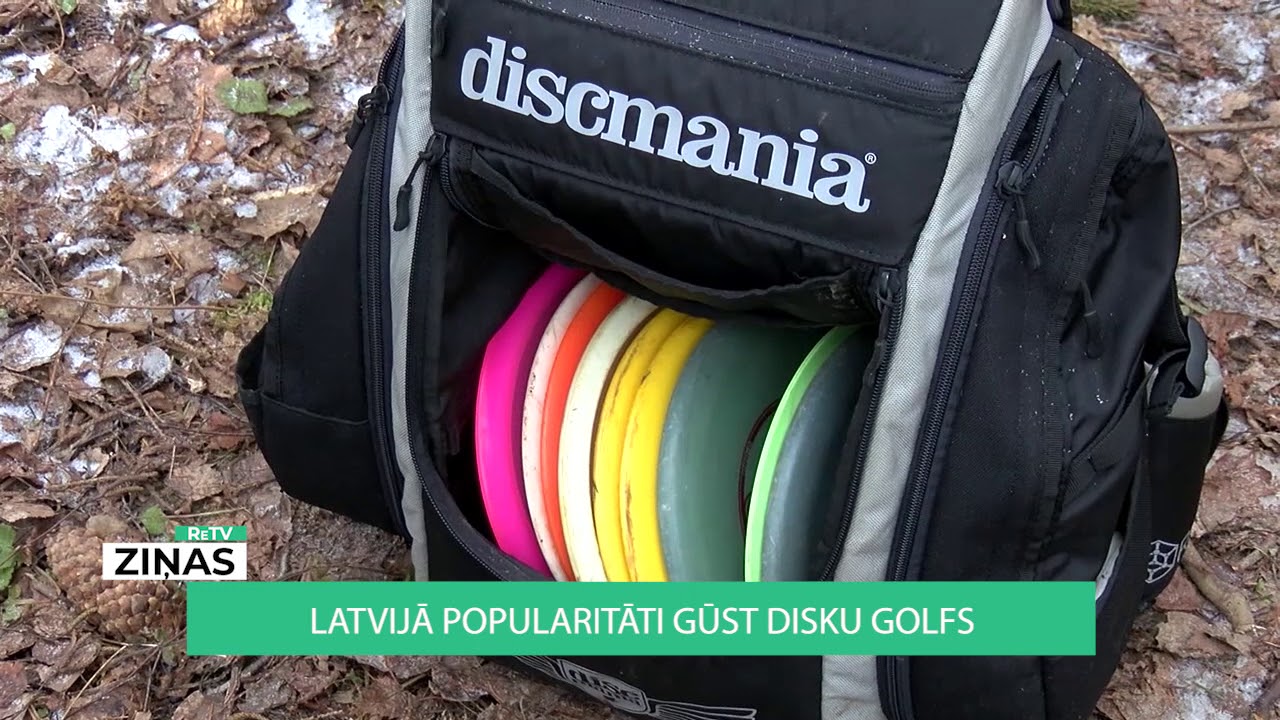ReTV: Latvijā popularitāti gūst disku golfs