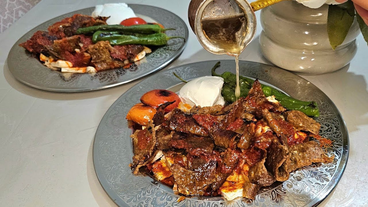 ‼️EVDE EN KOLAY İSKENDER KEBAP TARİFİ 👌 VİRAL OLAN YAĞLI KAĞITTA İSKENDER 👌
