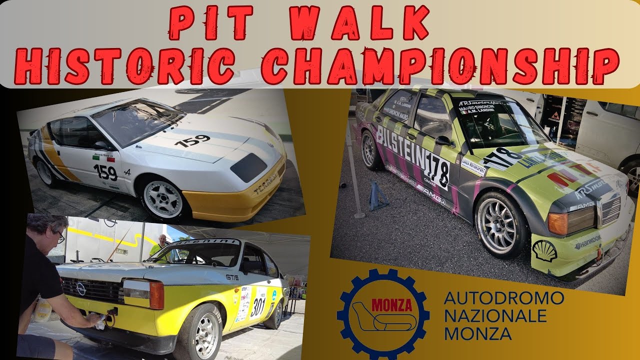 Historic Championship Monza - Porsche 935K, Alpine V6 Turbo, Tuscan, Dallara X1/9, Maserati Biturbo