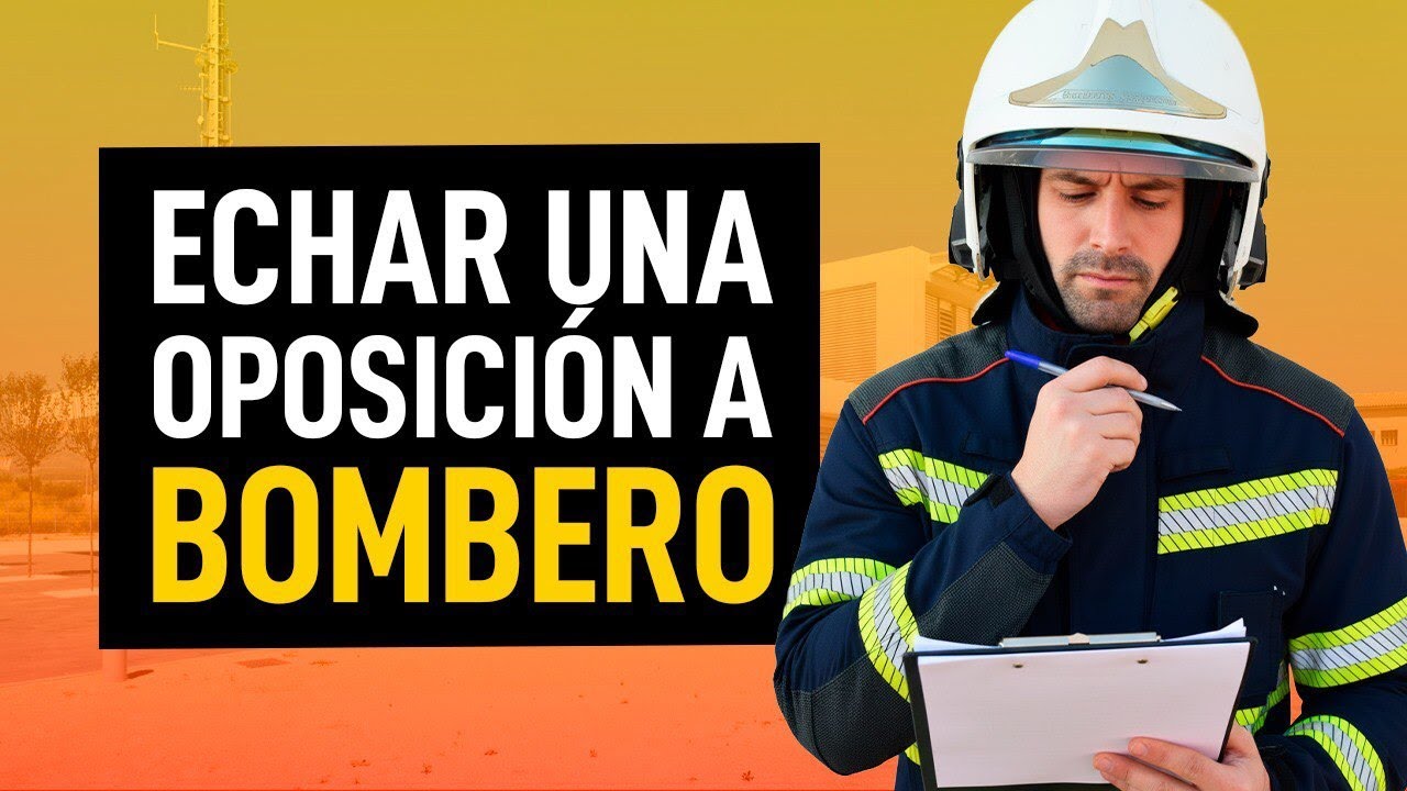 Cómo echar INSTANCIA para opositar a BOMBERO en España (PASO A PASO)