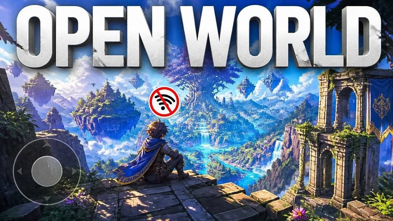 Top 10 Best OFFLINE Open World Games for Android/iOS 2026!