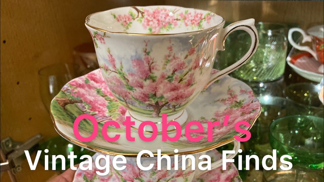 Great Finds! Vintage China!