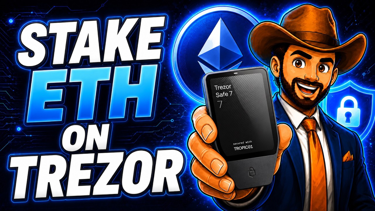 Как разместить Ethereum (ETH) на Trezor