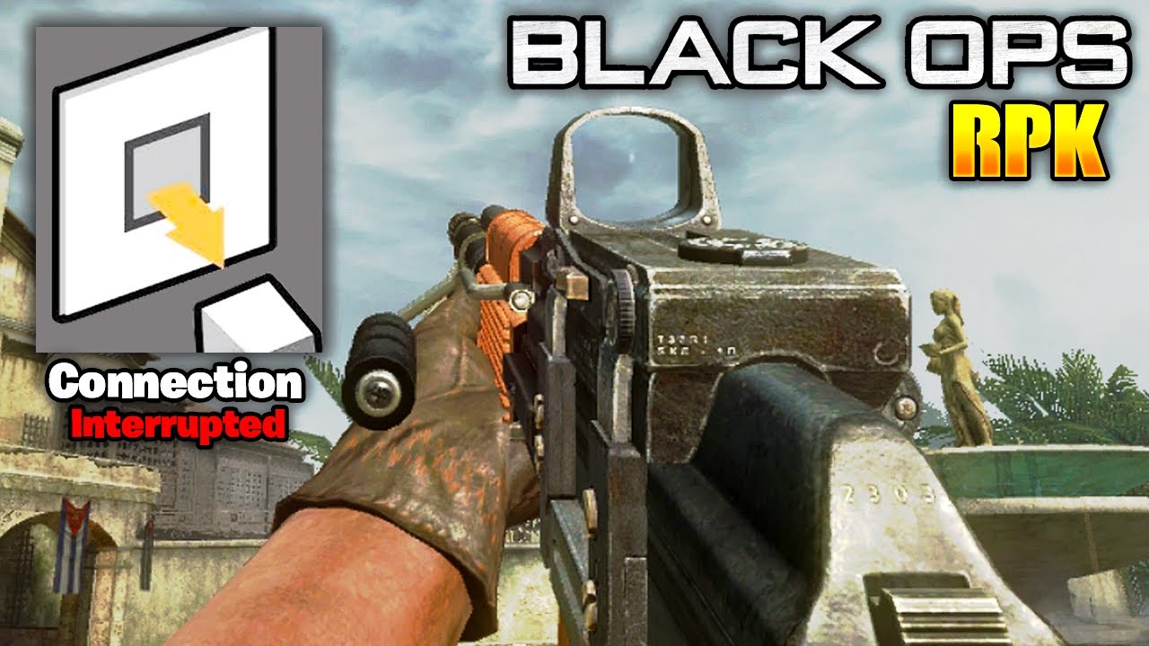 Black Ops 1 RPK, but it lags the whole time... (BO1 in 2022)