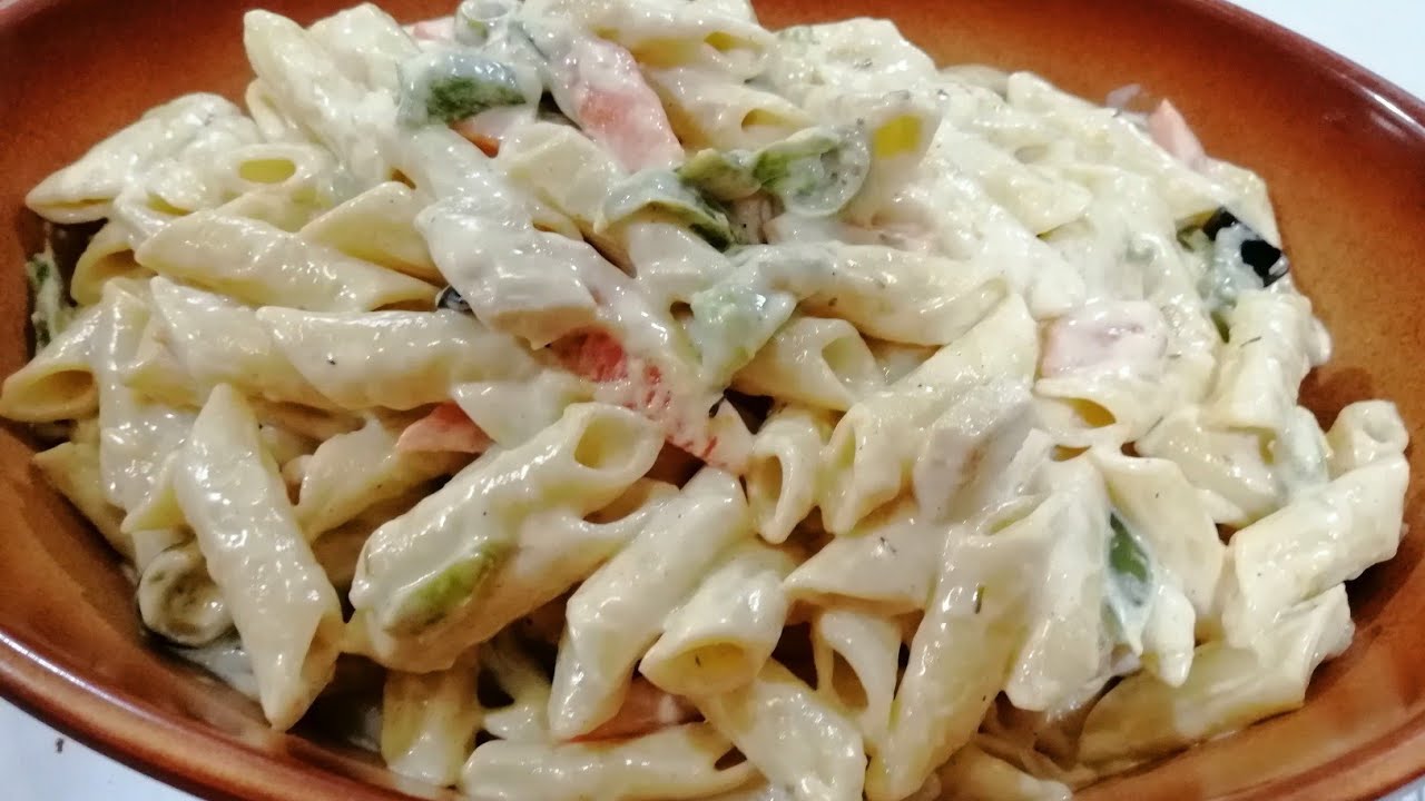 Chicken Macaroni pasta//middle east recipe #Mhemzkie channel