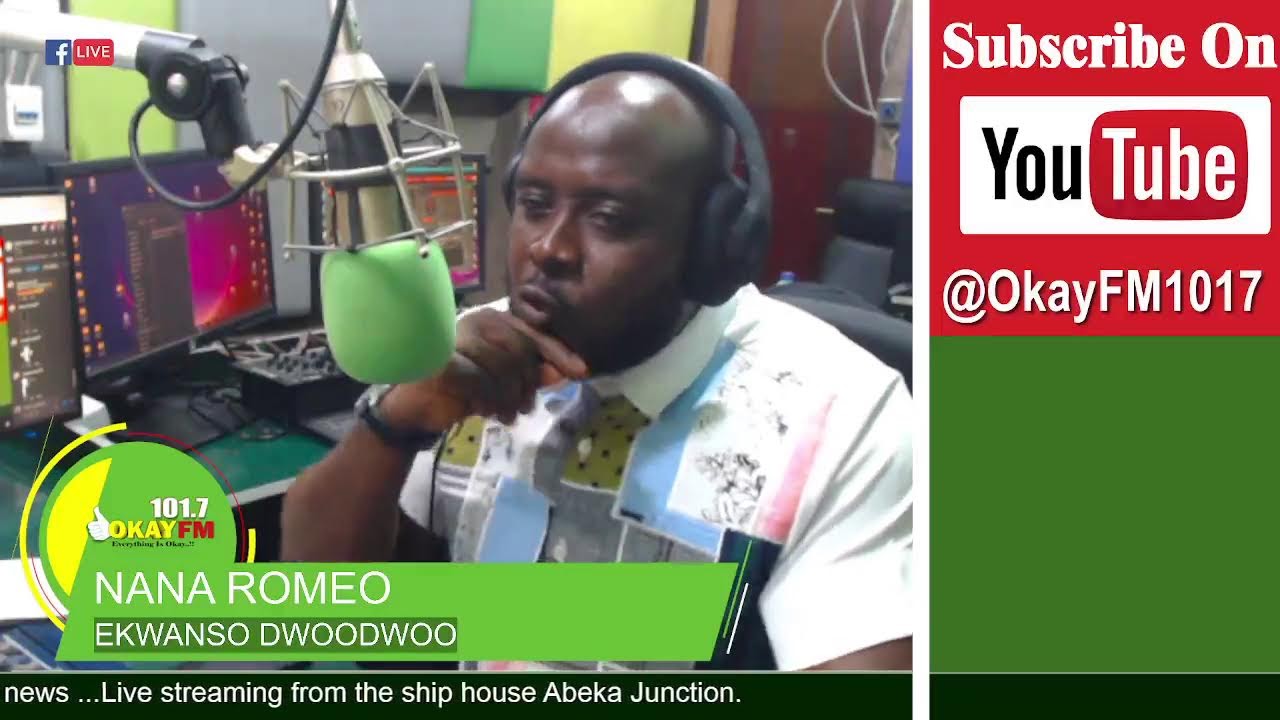 EKWANSO DWOODWOO WITH NANA ROMEO ON OKAY 101.7 FM (17|02/2026)