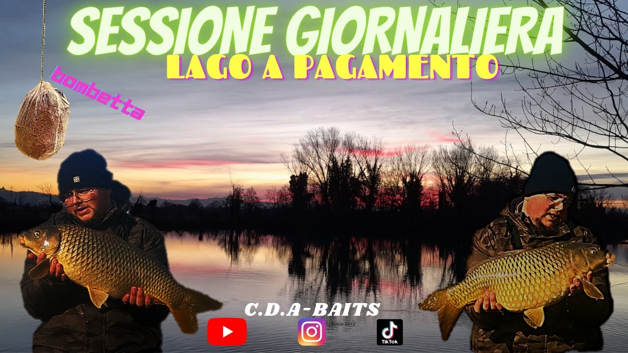 Carpfishing Laghetti del rosario/sessione giornaliera in lago a pagamento.