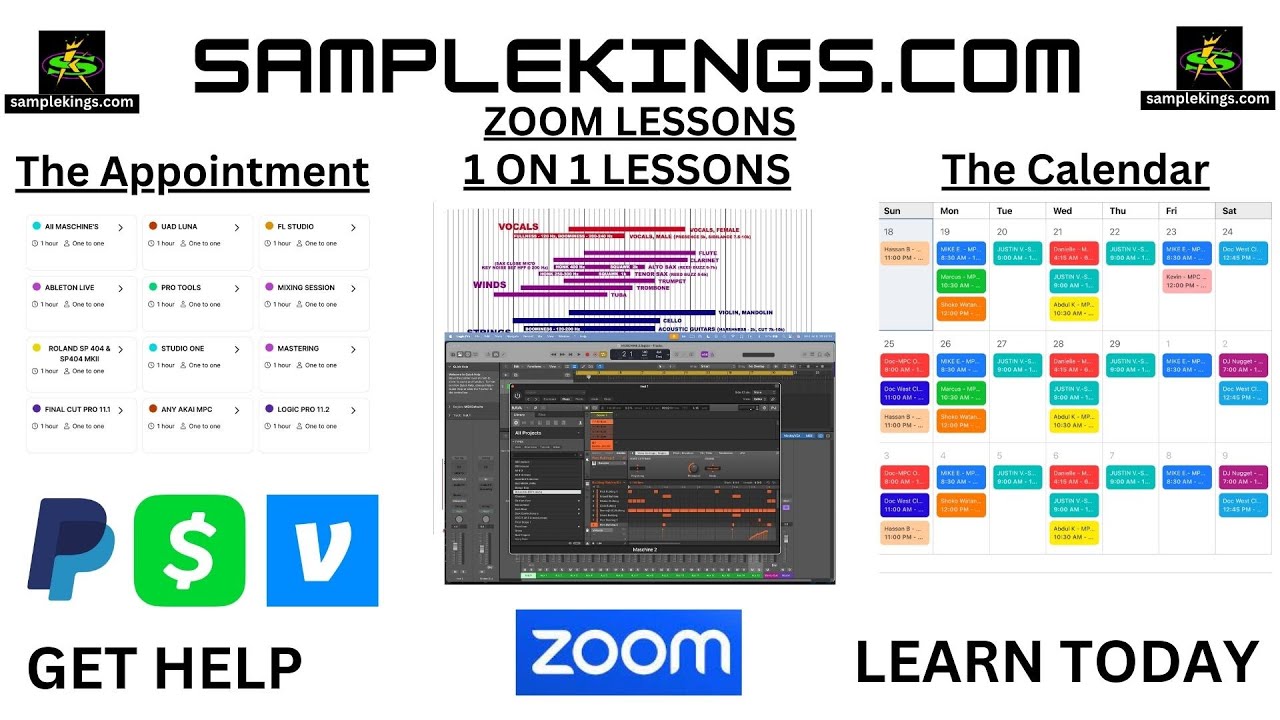 SAMPLEKINGS.COM MUSIC PRODUCTION LESSONS & VIDEO DOWNLOADS