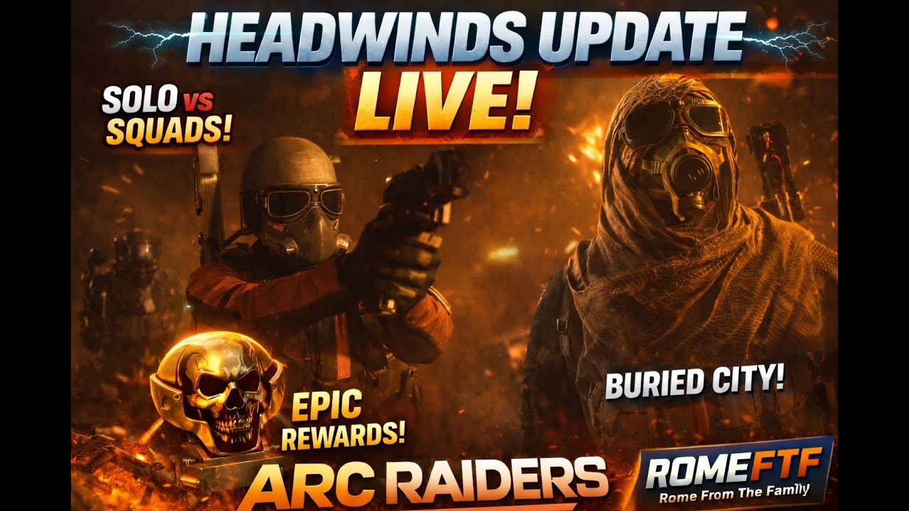 ARC Raiders Headwinds Update LIVE! 🔥 Solo vs Squads + Buried City Chaos!