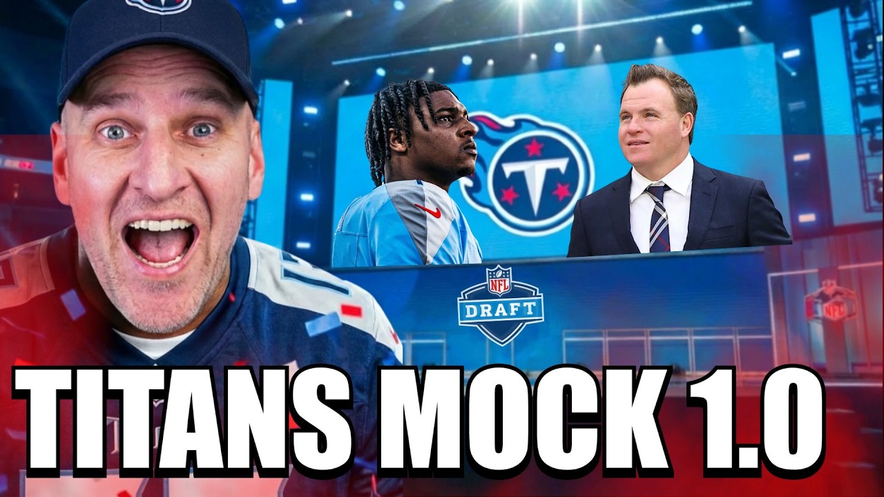Tennessee Titans Full Mock 1.0 is a DISASTER for Cam Ward | NFL Draft 2026
