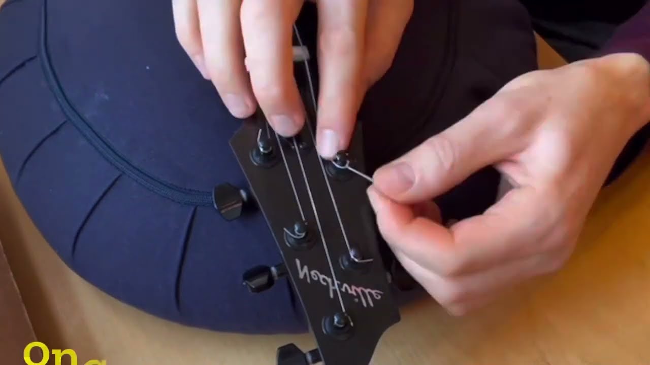 How to Tie Nylgut Strings on a Banjo + Sound Test of Steel vs. Nylgut Strings