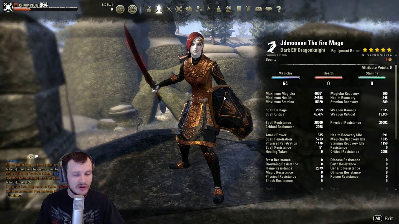 Magicka DK PVP Build 