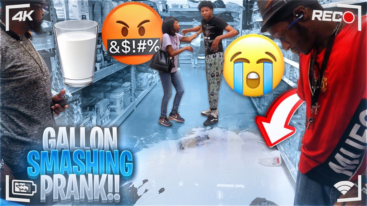 Gallon Smashing Prank!