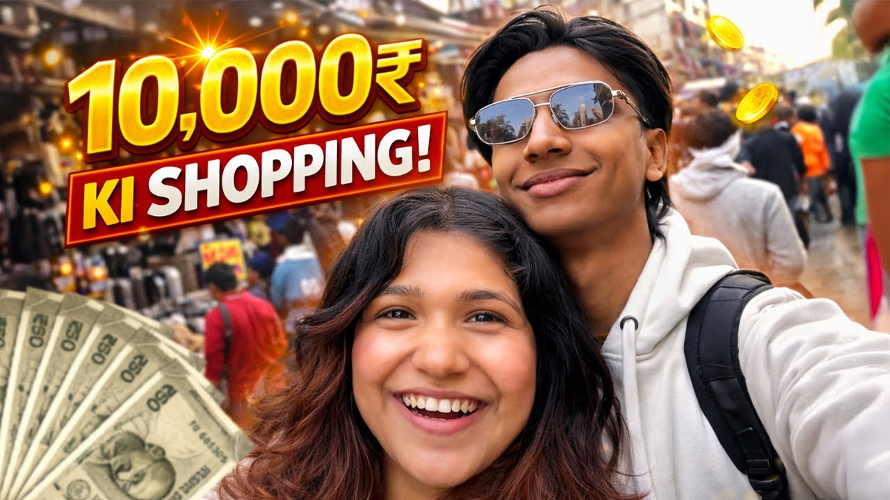 Devika Ne Mujhe ₹10,000 Ki Shopping Karwai 😳 | Freakingraja
