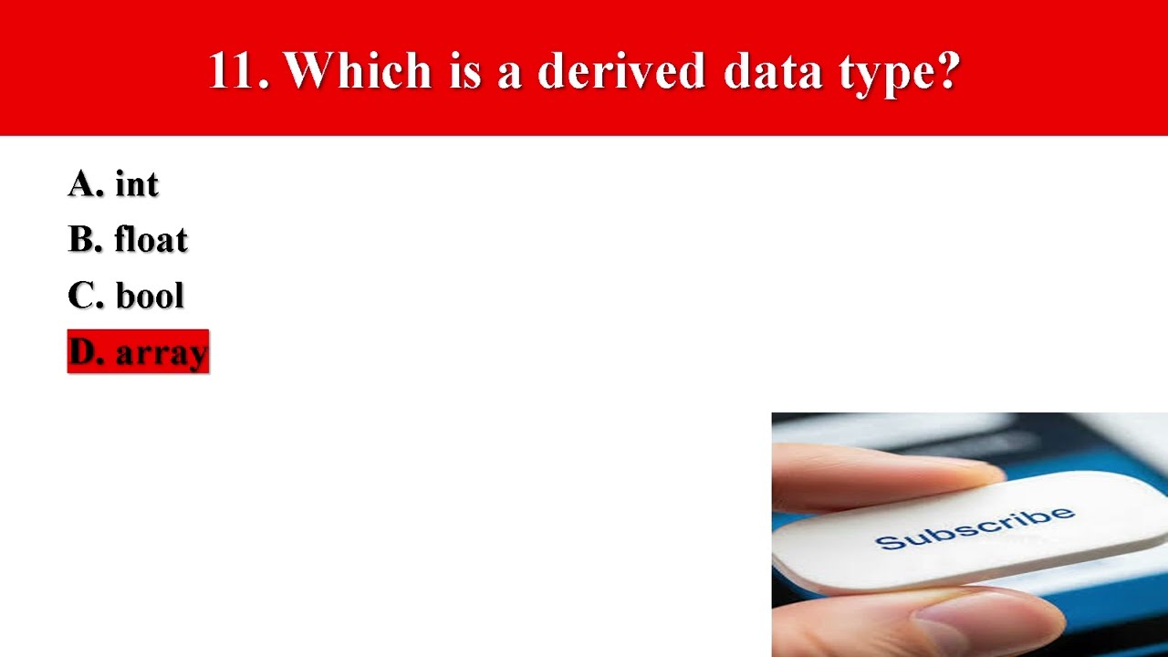 Computer Programming  25 Essential MCQs on Data Types, Identifiers, and Variables for  exam