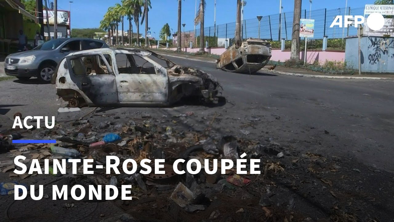 Guadeloupe: la ville de Sainte-Rose coupée du monde | AFP