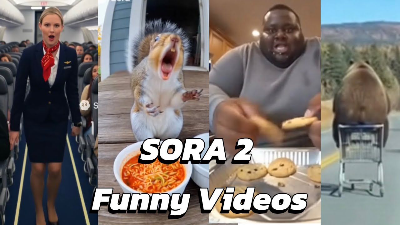 SORA 2 AI Funny Compilation &ndash; Try Not To Laugh Challenge 🤣