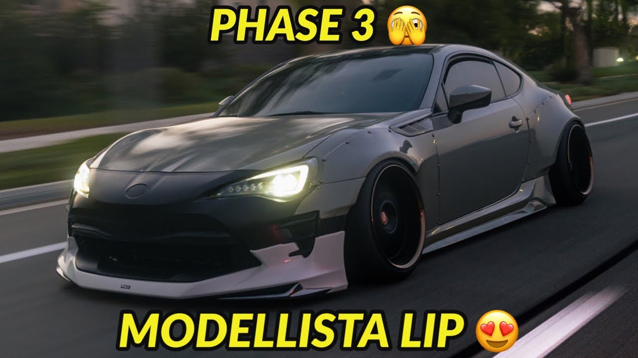 86 Bumper Conversion & Modellista Lip !!