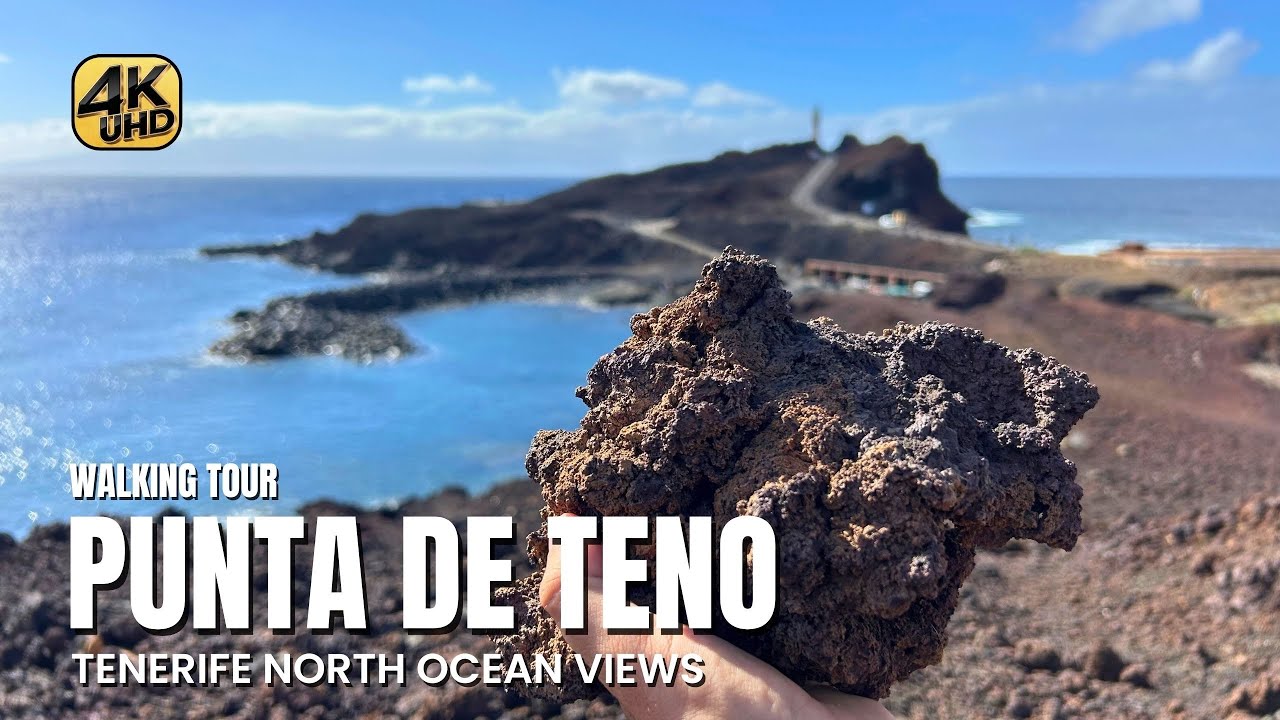 Punta De Teno, Tenerife 🇮🇨 Winter Walk on the Edge of the Island | 4K Walking Tour