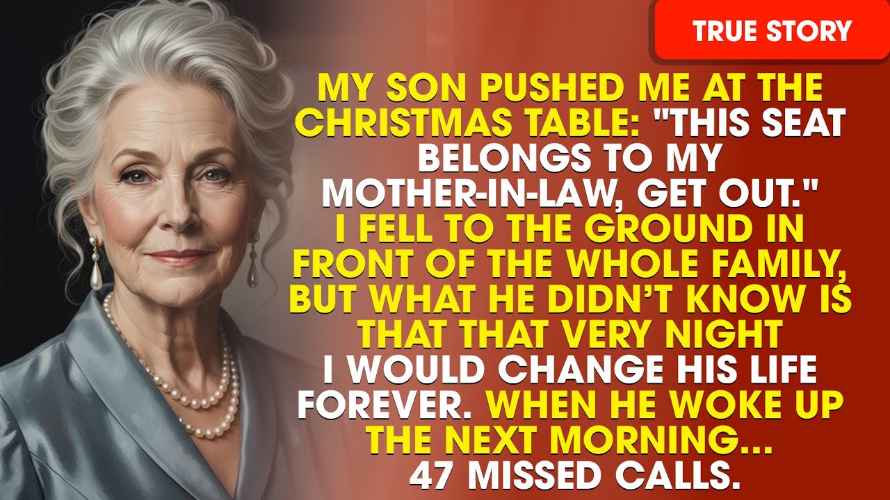 My Son Pushed Me At Christmas: 'This Seat Is For My Father-in-law, Get Out' — What Happened Next…