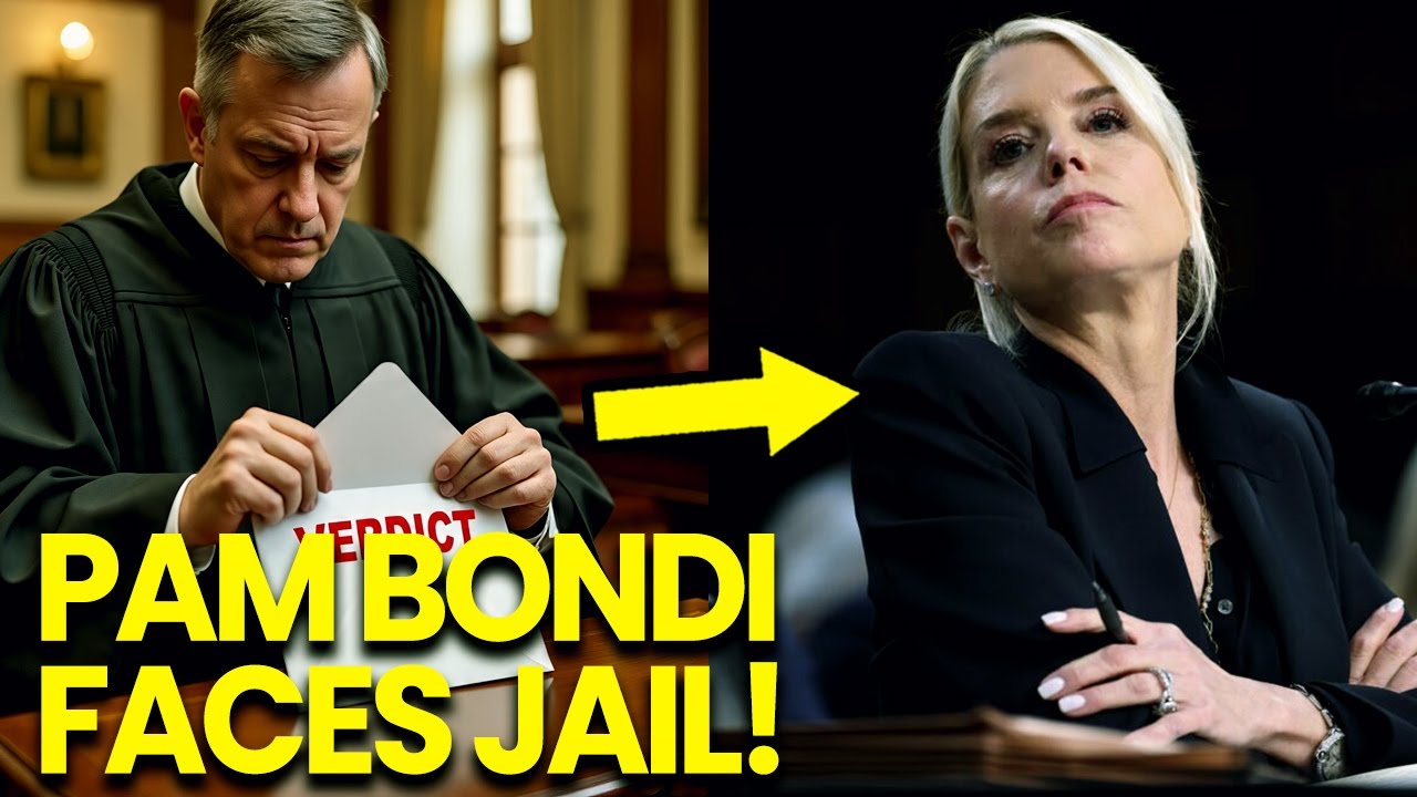 JAIL ALERT: Judge EXPOSES Pam Bondi&rsquo;s Sealed Verdict Courtroom ERUPTS
