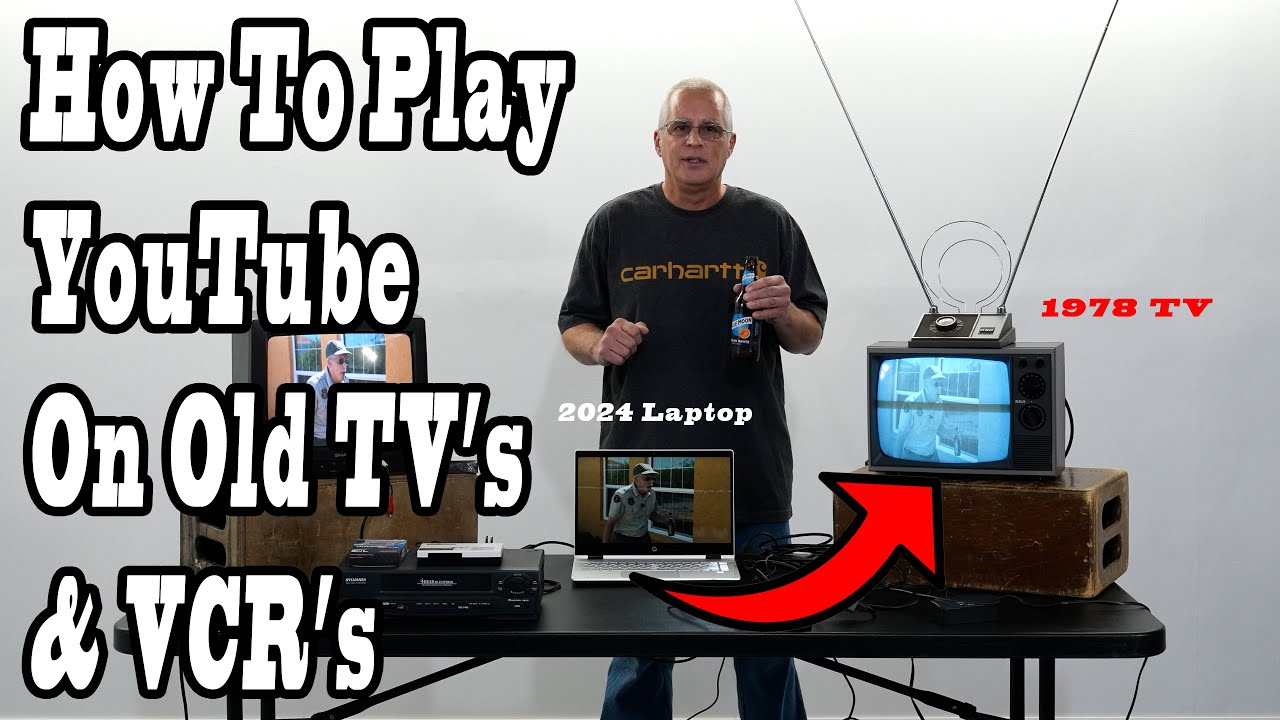 How To Play 4K Video on Tube Tv's & How To Record YouTube on VHS Tapes