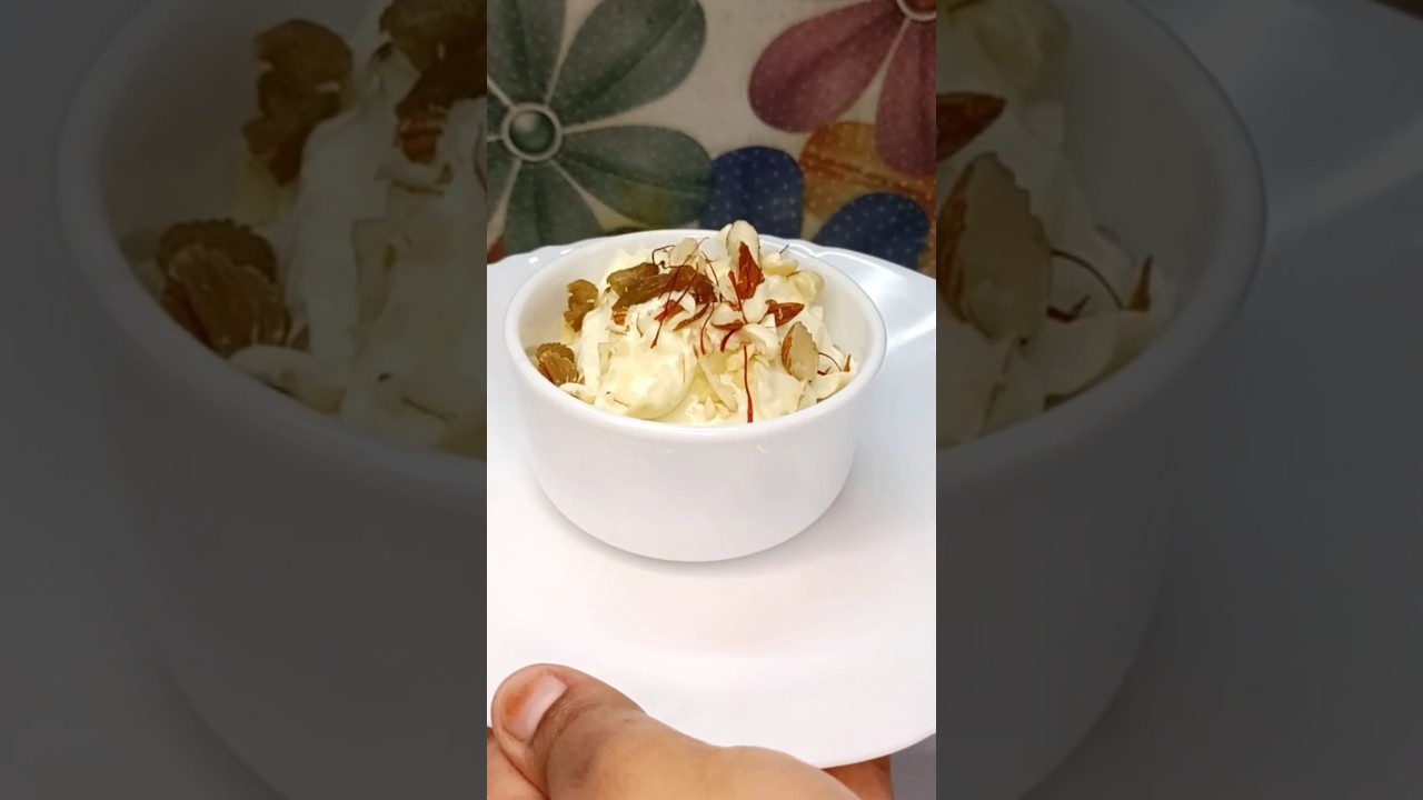 Shrikhand recipe - Makin the easiest & creamiest shrikhand at home #shrikhand #sweet