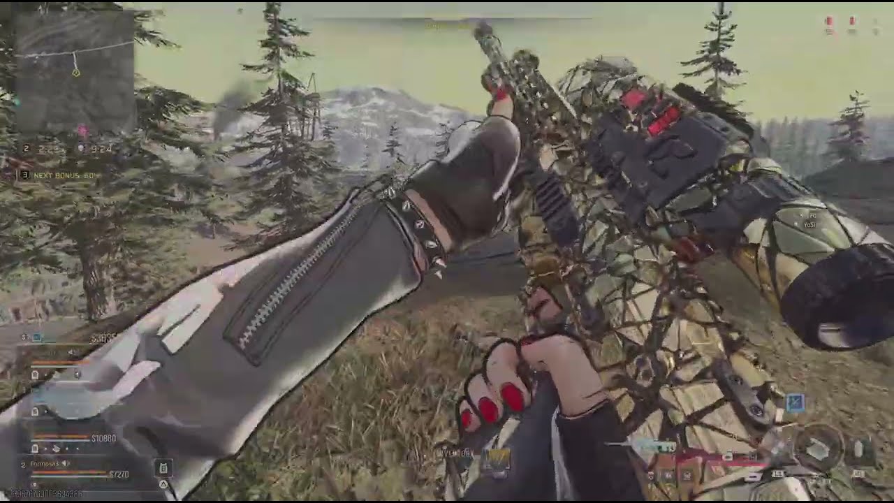 Call of Duty_🗻 Warzone Win, don’t know how we didn’t dive near the cliff ￼