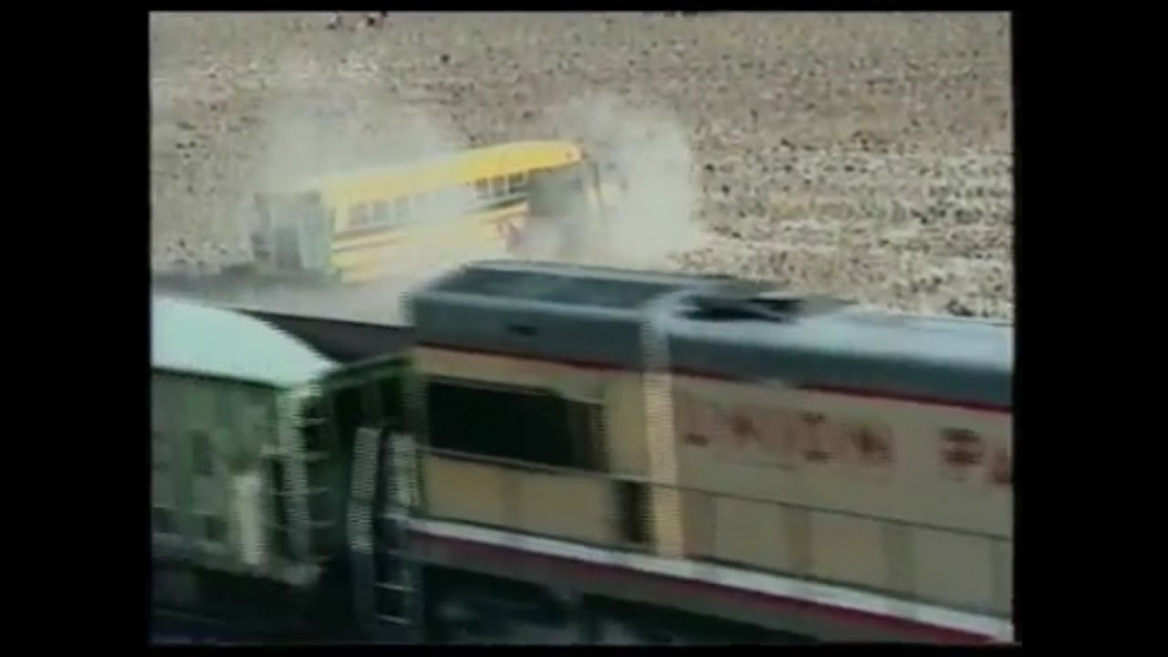 Train Hits School Bus Meme in 