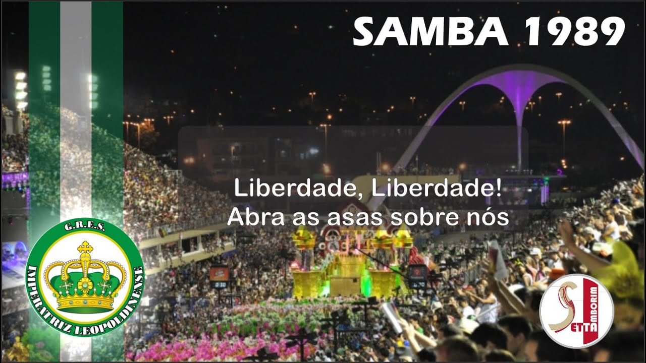 Desenho de Tamborim - Imperatriz 1989