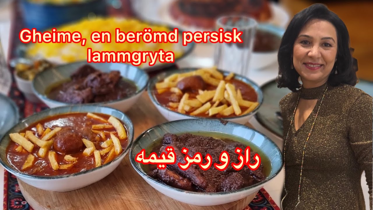 Persisk lammgryta, قیمه خوشمزه