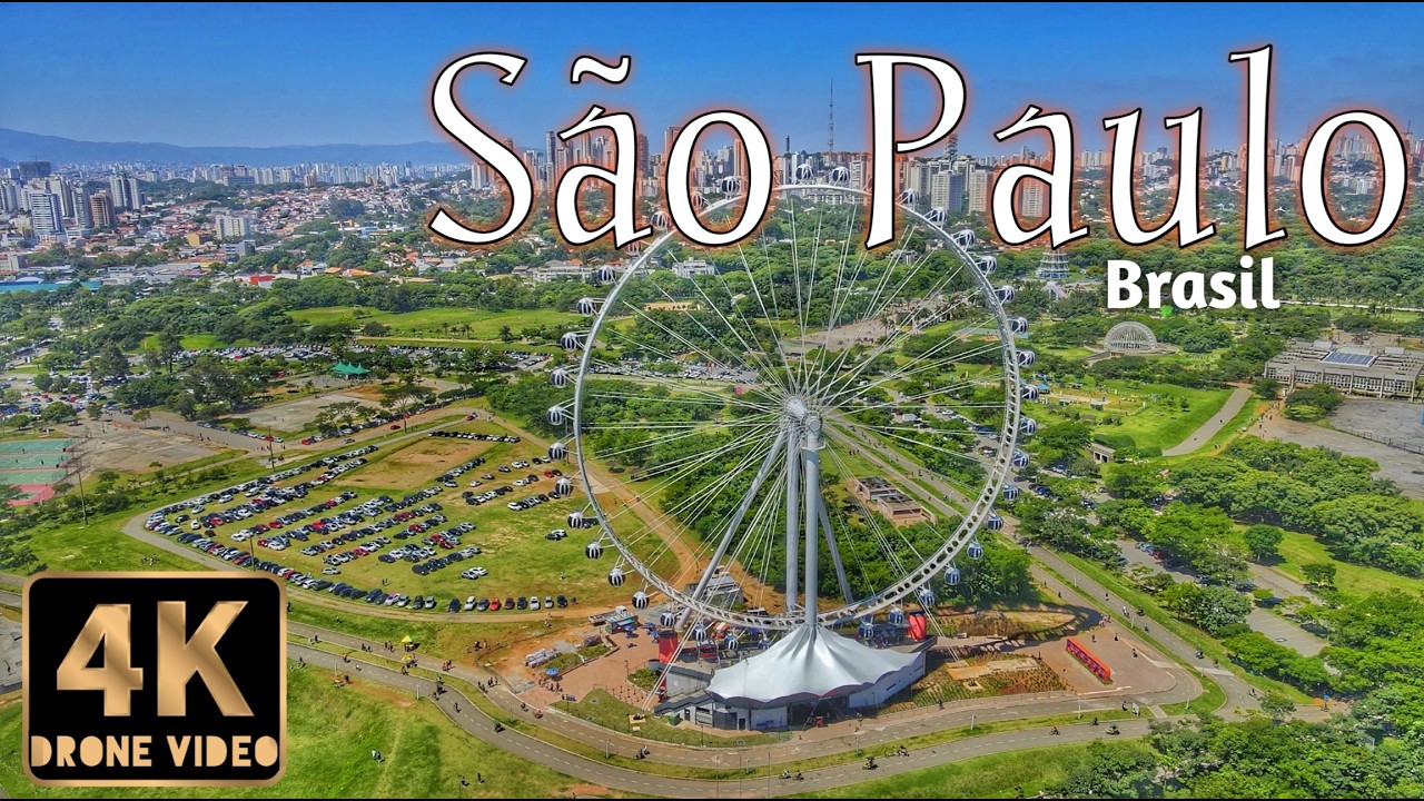 São Paulo, Brasil 4K Drone