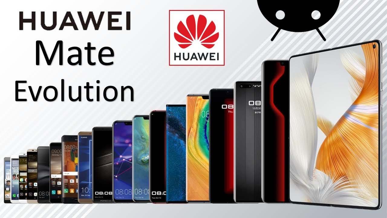 Evolution of Huawei Mate Series