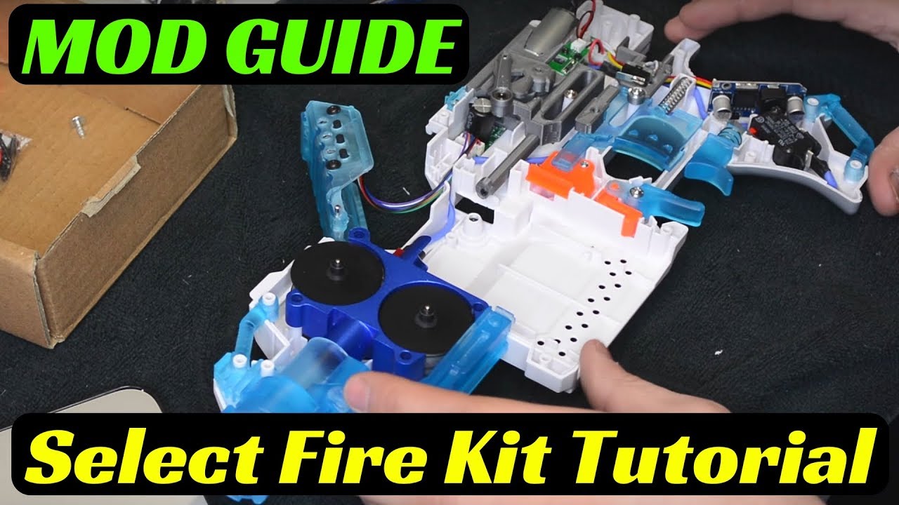 [Mod Guide] Nerf Stryfe Select Fire Kit Tutorial