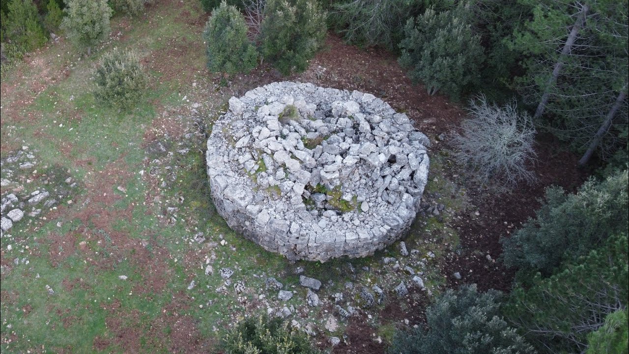 Nuraghe orruttu  ( osini ) -  video con drone - mavic mini