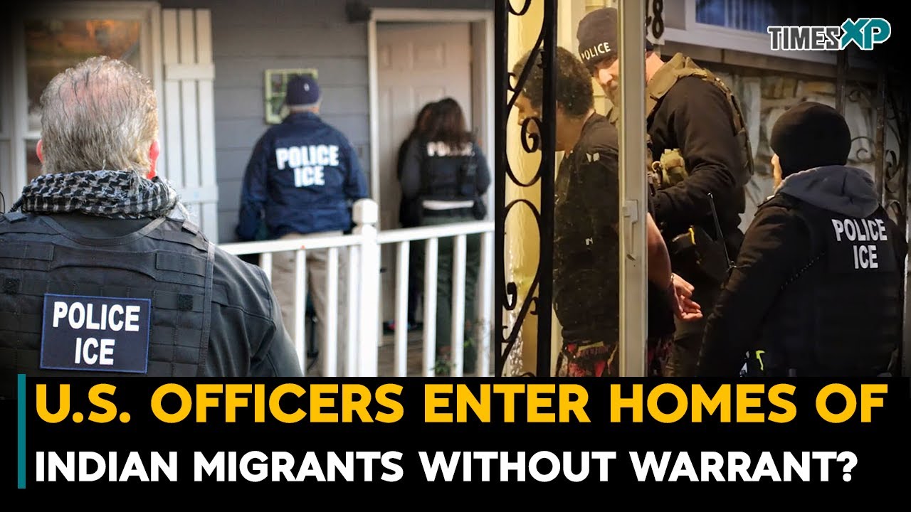 U.S. Officers Enter Homes Of Indian Migrants Without Warrant| Indians In The U.S.